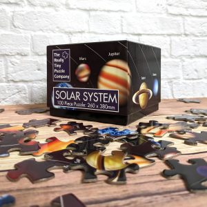 100 Pc Jigsaw - Solar System - Detailed Illustration